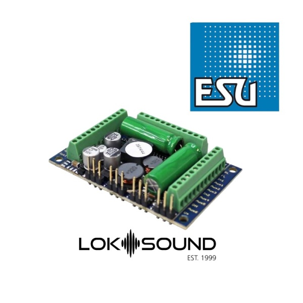 ESU Gauge G LokSound 5 XL DCC / MM / SX / M4 ''Empty decoder'' with screw terminals